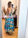 MAXI DRESS TIRANTES OLANES PRINT 