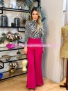 PANTALON CORTE CAMPANA CON ABERTURA 
