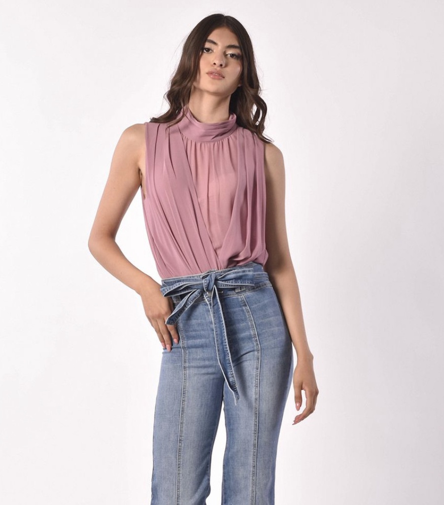PANTIBLUSA CUELLO ALTO