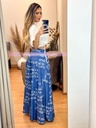 BLUSA SIN MANGA  BOTONES Y AMARRADERA 