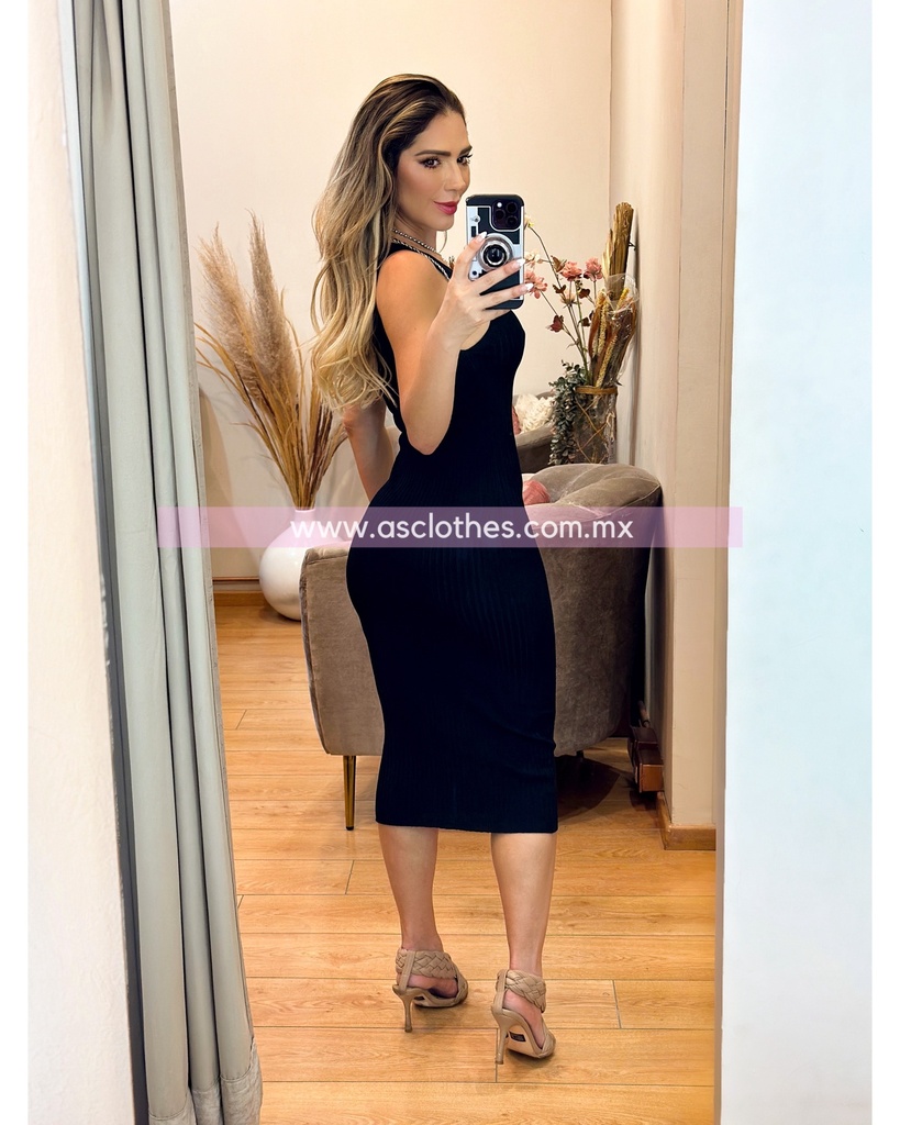 MIDI DRESS LAPIZ