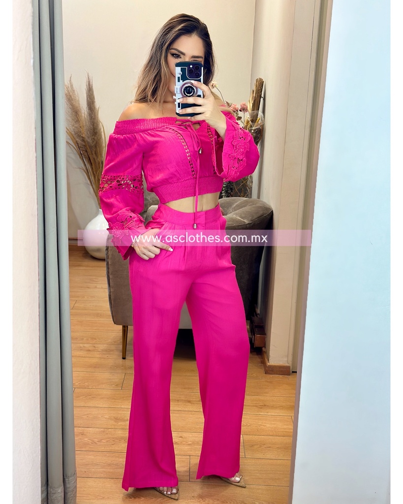 SET PANTALON TIPO LINO 