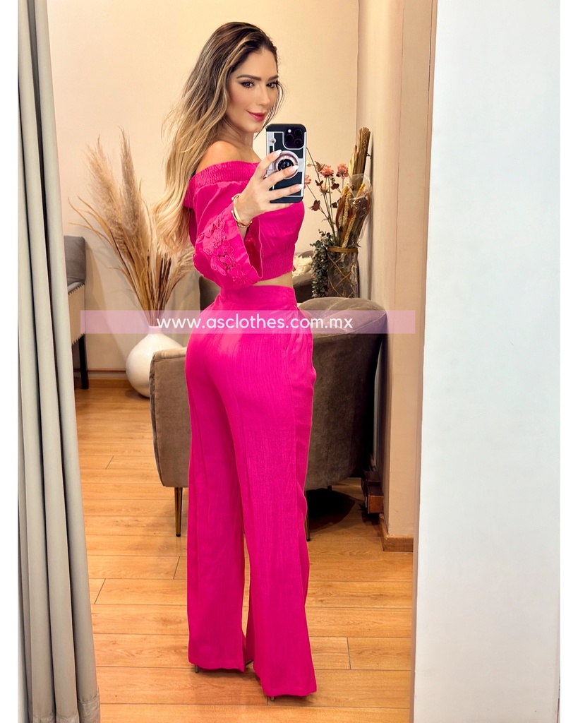 SET PANTALON TIPO LINO 