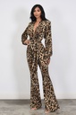 PALAZZO ANIMAL PRINT MANGA LARGA