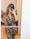PALAZZO ESCOTE V ANIMAL PRINT