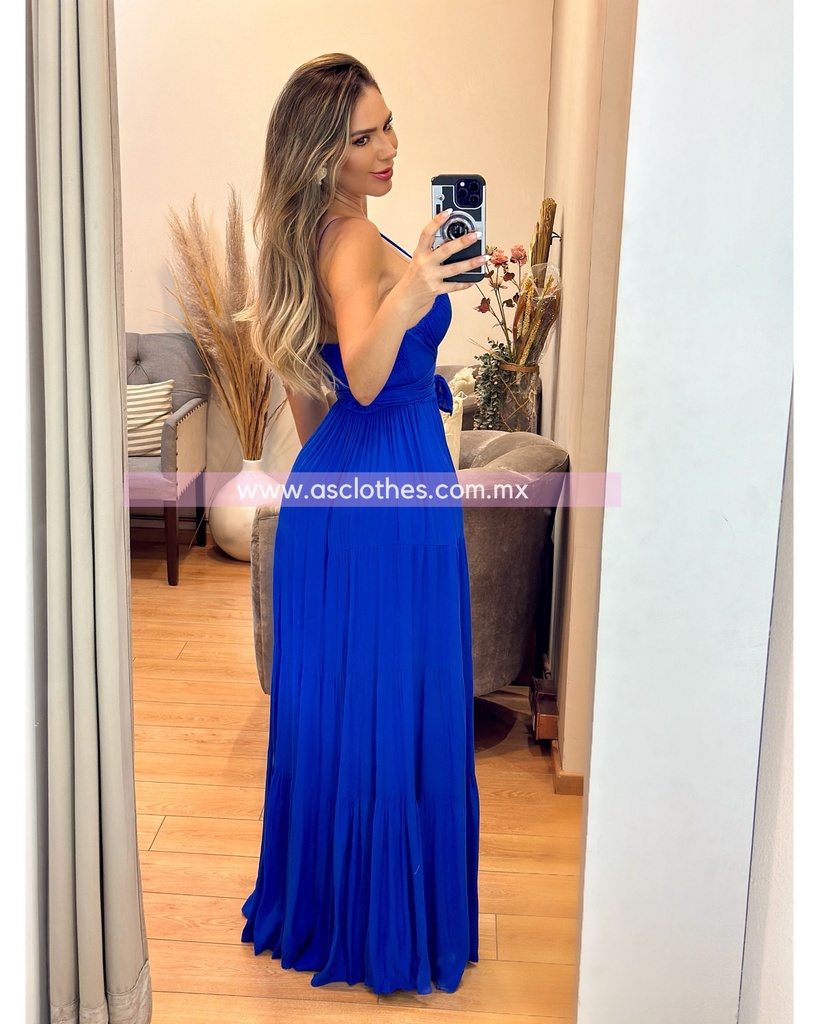 MAXI DRESS LINO MULTIFORMAS