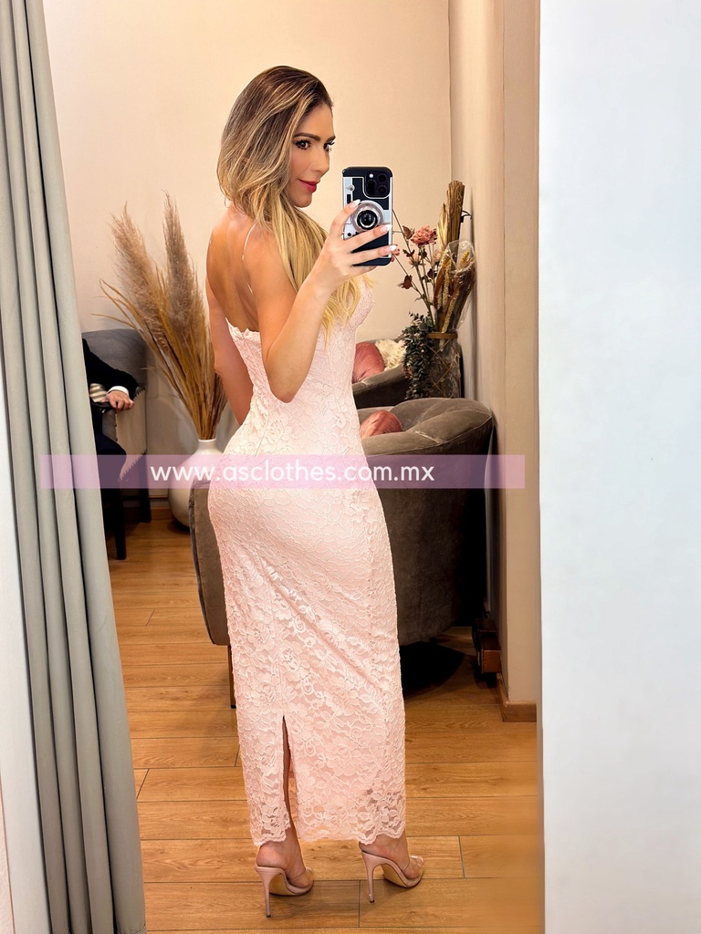 MIDIDRESS LAPIZ ENCAJE