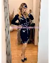 VESTIDO MIDI DRESS  CON BOTONES DORADOS