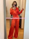 TRAJE SATIN FLOR EN CAMISA