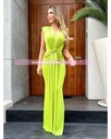 MAXIDRESS FIESTA NUDO TELA AL FRENTE