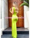 MAXIDRESS FIESTA NUDO TELA AL FRENTE
