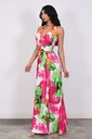 MAXI DRESS FLORAL PRINT