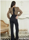 PALAZZO NGO ANIMAL PRINT MANGA LARGA