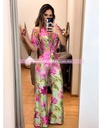 SET DE PANTALON Y CROP TOP MANAGA CORTA