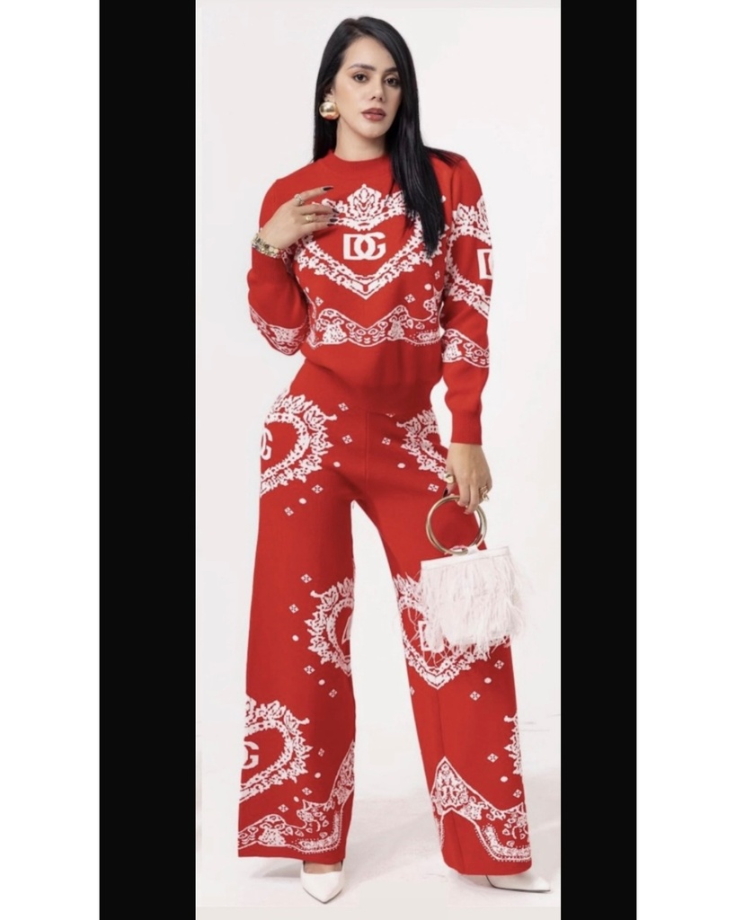 CONJUNTO TEJIDO PRINT DG