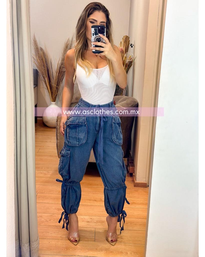 PANTALON CARGO AJUSTABLE