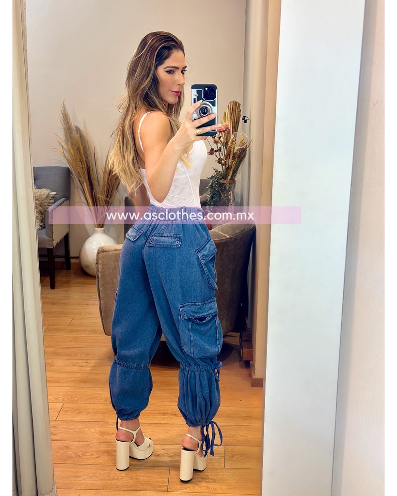 PANTALON CARGO AJUSTABLE