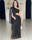MIDI DRESS UN HOMBRO BARBITAS