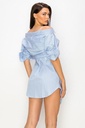 MINI DRESS CAMISA (100% COTTON)