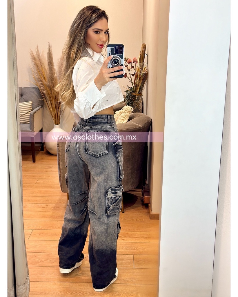 PANTALON CARGO DEGRADADO