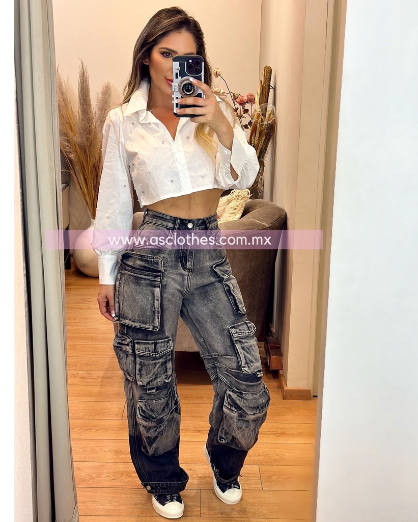 PANTALON CARGO DEGRADADO