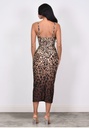 MIDI DRESS ANIMAL PRINT