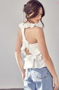BLUSA RUFFLES CUTOUT TOP