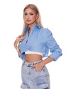 CAMISA CROP LOOK DOBLE BLUSA