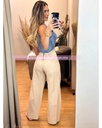 PANTALON TIPO LINO CON BOLSA