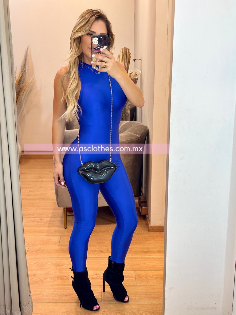 JUMPSUIT SKINNY CUELLO ALTO 