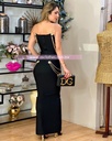 MAXI DRESS BANDAGE APLICACIONES CADENAS/PEDRERIA