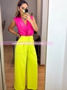 PANTALON CORTE RECTO CON CINTO 