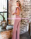 PALAZZO RUFFLES CON ENCAJE