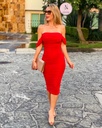 VESTIDO DRAPEADO A LOS HOMBROS