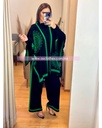 SET DE 3 PZS PANTALON, BLUSA Y CAPA 