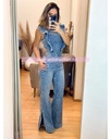 JUMPSUIT RUFFLES DENIM