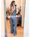 JUMPSUIT RUFFLES DENIM