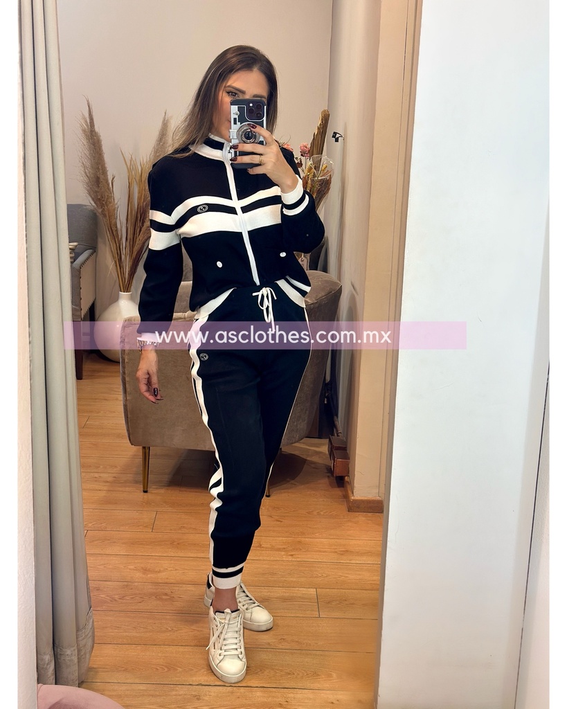 SET BICOLOR RAYAS