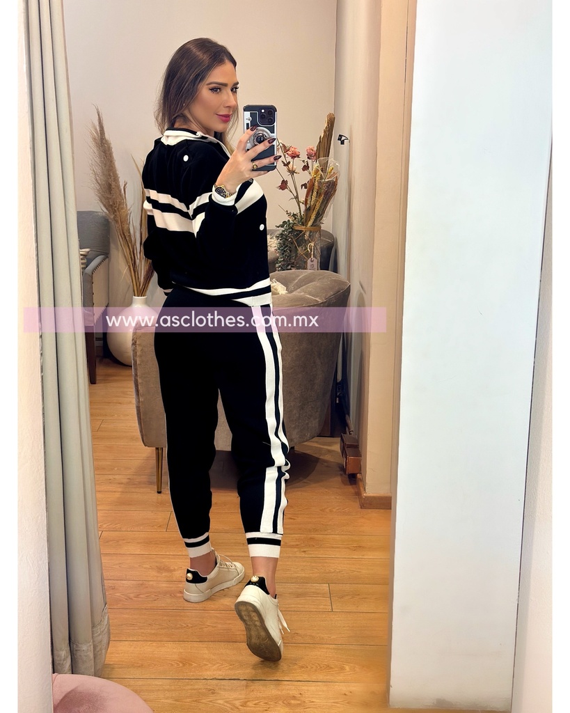 SET BICOLOR RAYAS