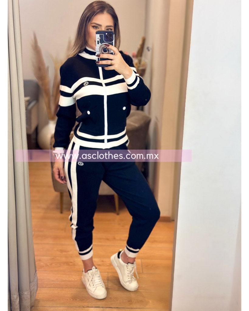 SET BICOLOR RAYAS