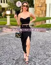 MIDI DRESS ABIERTO ABDOMEN TIPO FALDA