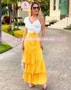 BLUSA TIRANTE Y OLANES HOMBRO