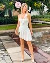 VESTIDO OLANES CON UN TIRANTE