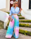 BLUSA CROP TIPO CAMISA