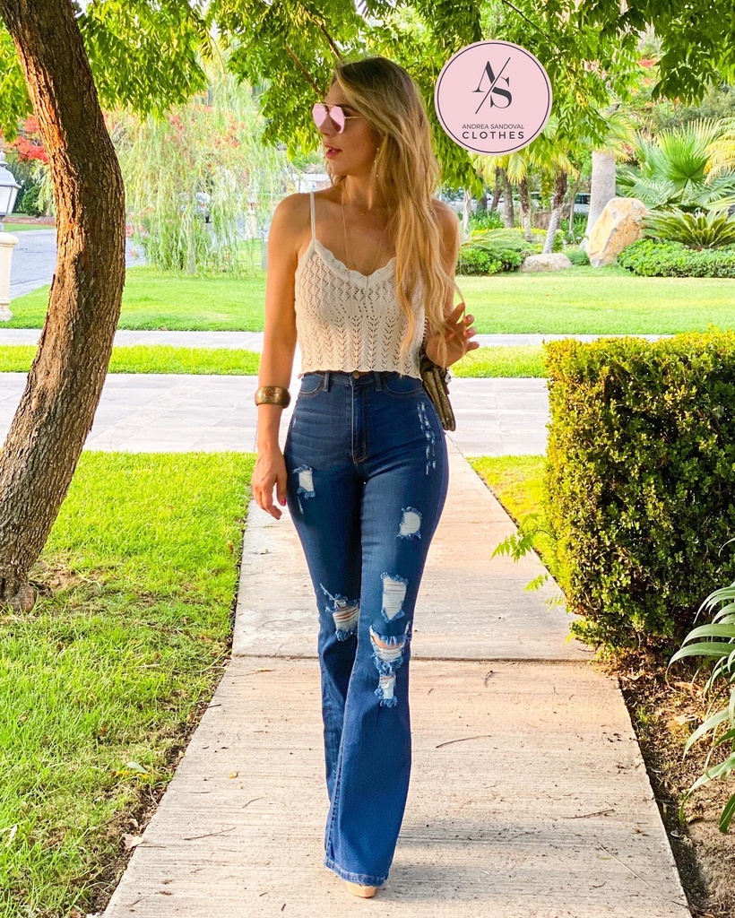BLUSA TIRANTES TEJIDA