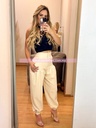 BLUSA TEJIDA SIN MANGA CON ORIFICIOS