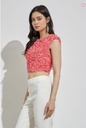 BLUSA FLORES RESALTADAS