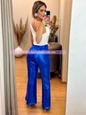 BLUSA HOLGADA SATINADA UN TIRANTE