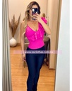 BLUSA TIRANTE Y OLANES HOMBRO