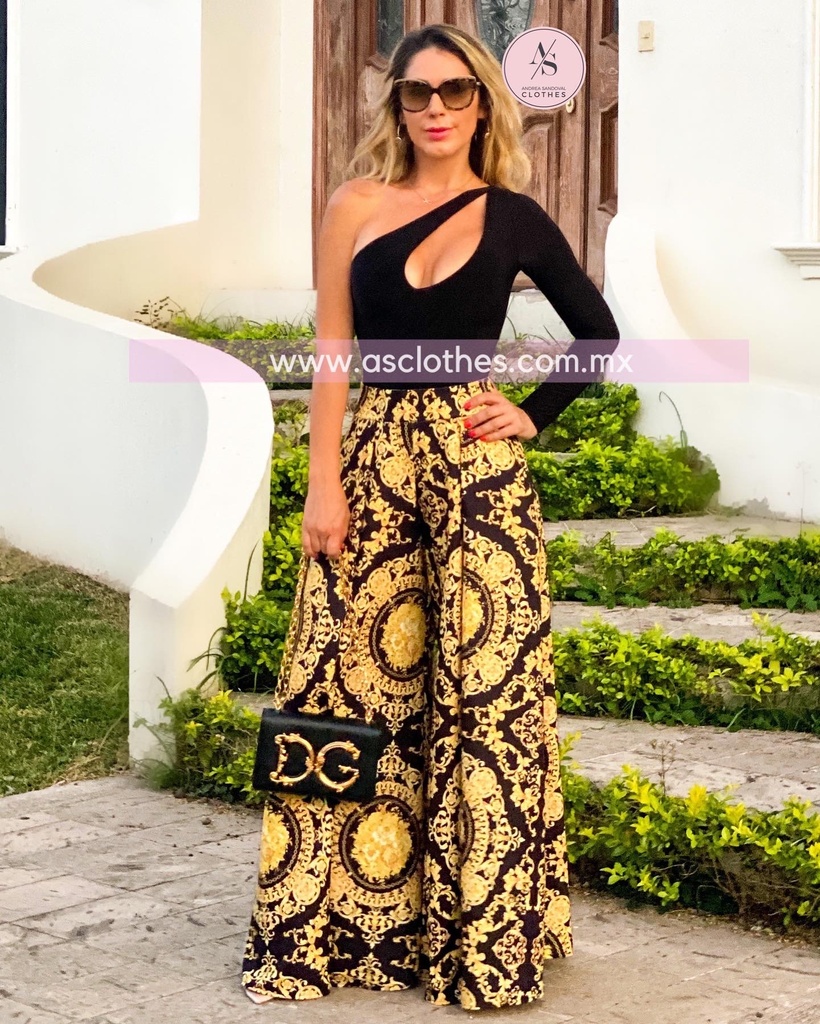 PANTIBLUSA UNA MANGA ESCOTE CRUZADO